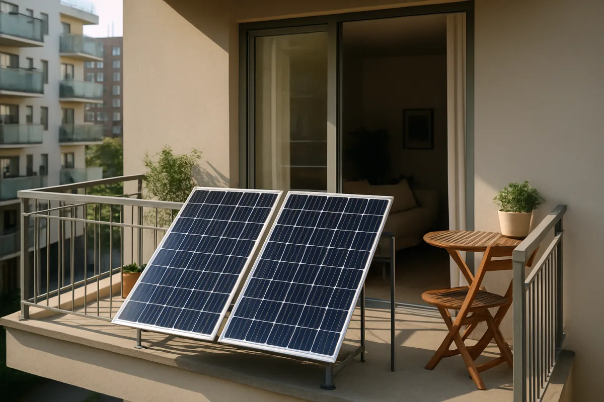 Installare pannelli solari sul balcone: guida pratica