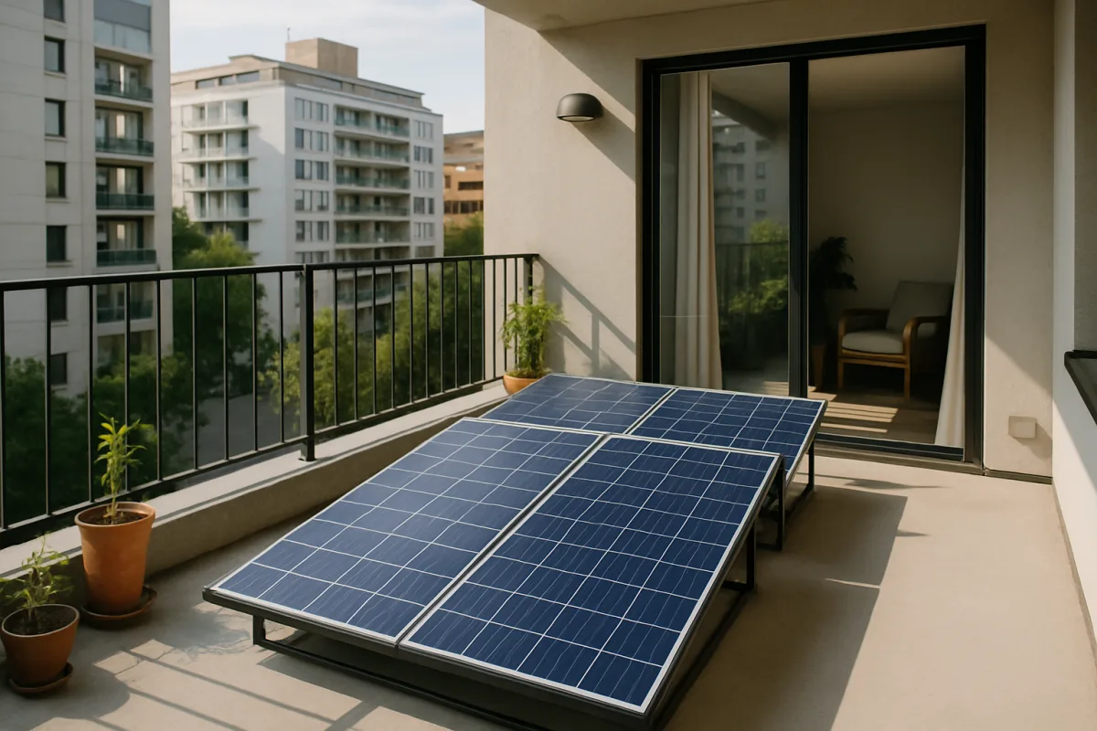 Pannelli solari da balcone: cosa sapere